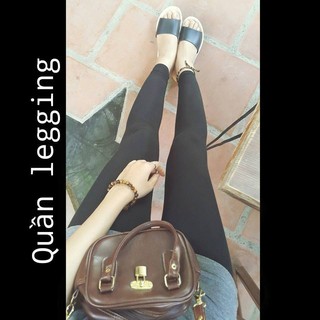 QUẦN LEGGING ĐEN LƯNG LIÊN AGE2X