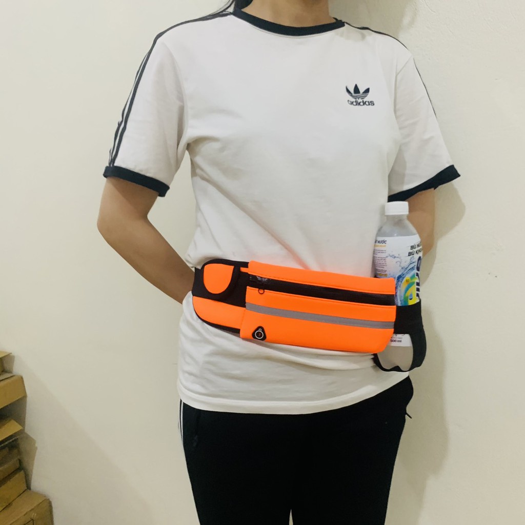 Túi Đeo Bụng Đeo Hông Chạy Bộ Nam Nữ Chống Nước Cao Cấp, Đai Chạy Bộ Để Điện Thoại có lỗ tai nghe tiện dụng