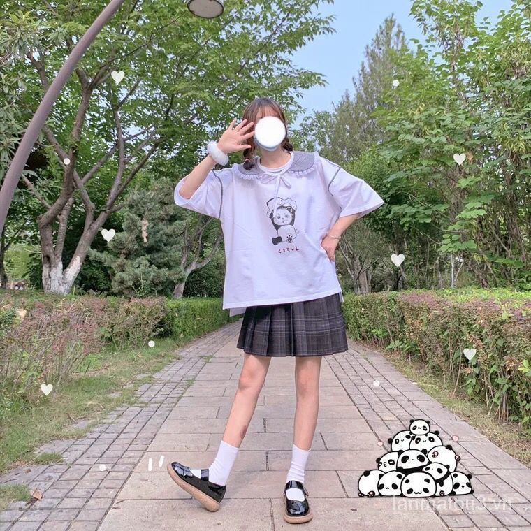 Giày Da Mũi Tròn Phong Cách Retro Nhật Bản Cho Nữ | BigBuy360 - bigbuy360.vn