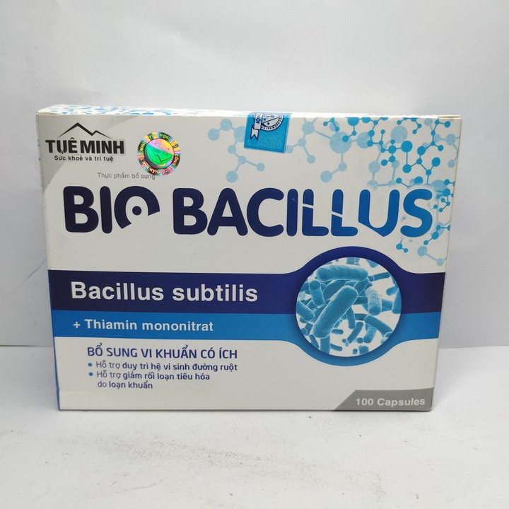 BIO BACILLUS - HỘP 100 VIÊN