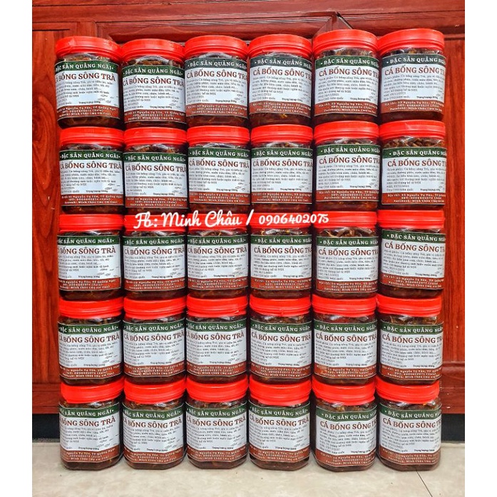 Cá bống sông Trà rim mặn