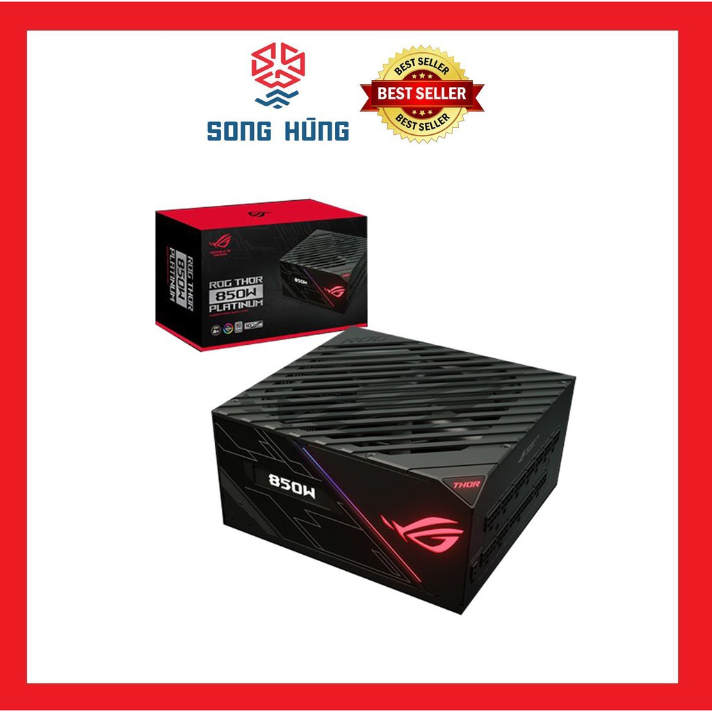 NGUỒN ASUS ROG-THOR-850P 850W PLATINUM - Intel Specification ATX12V