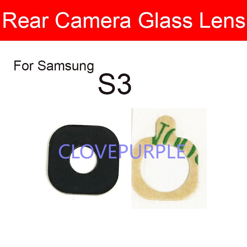 Thấu Kính Camera Sau Thay Thế Kèm Miếng Dán Cho Samsung Galaxy S3 S4 S5 S6 S7 S8 S9 S10 S10E Edge Plus 5g