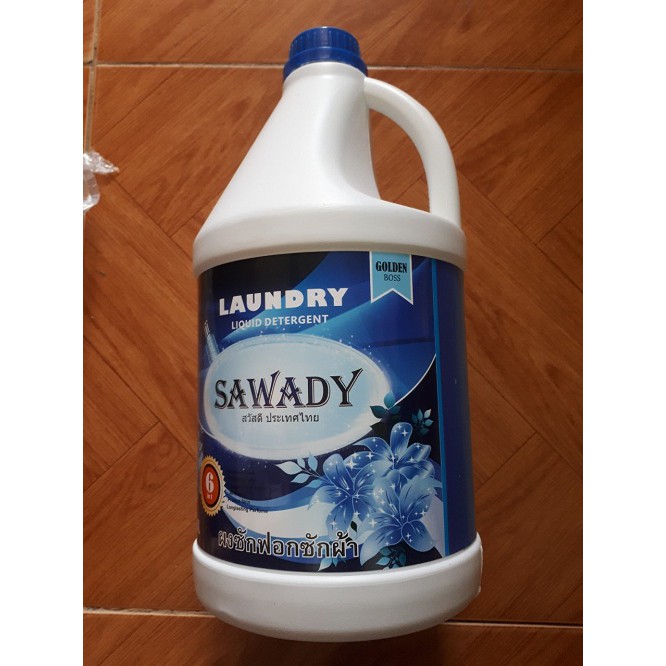 Sạch- thơm quý phái nước giặt xả 6 in 1 sawady thái lan 3,8l cao cấp - ảnh sản phẩm 7