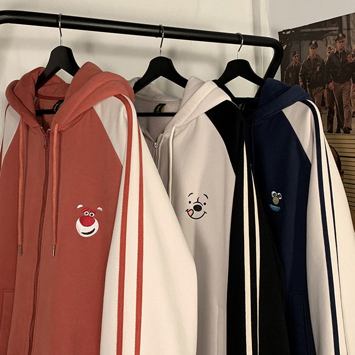 Áo khoác hoodie có mũ trùm đầu kích thước rộng thời trang cho giới trẻ