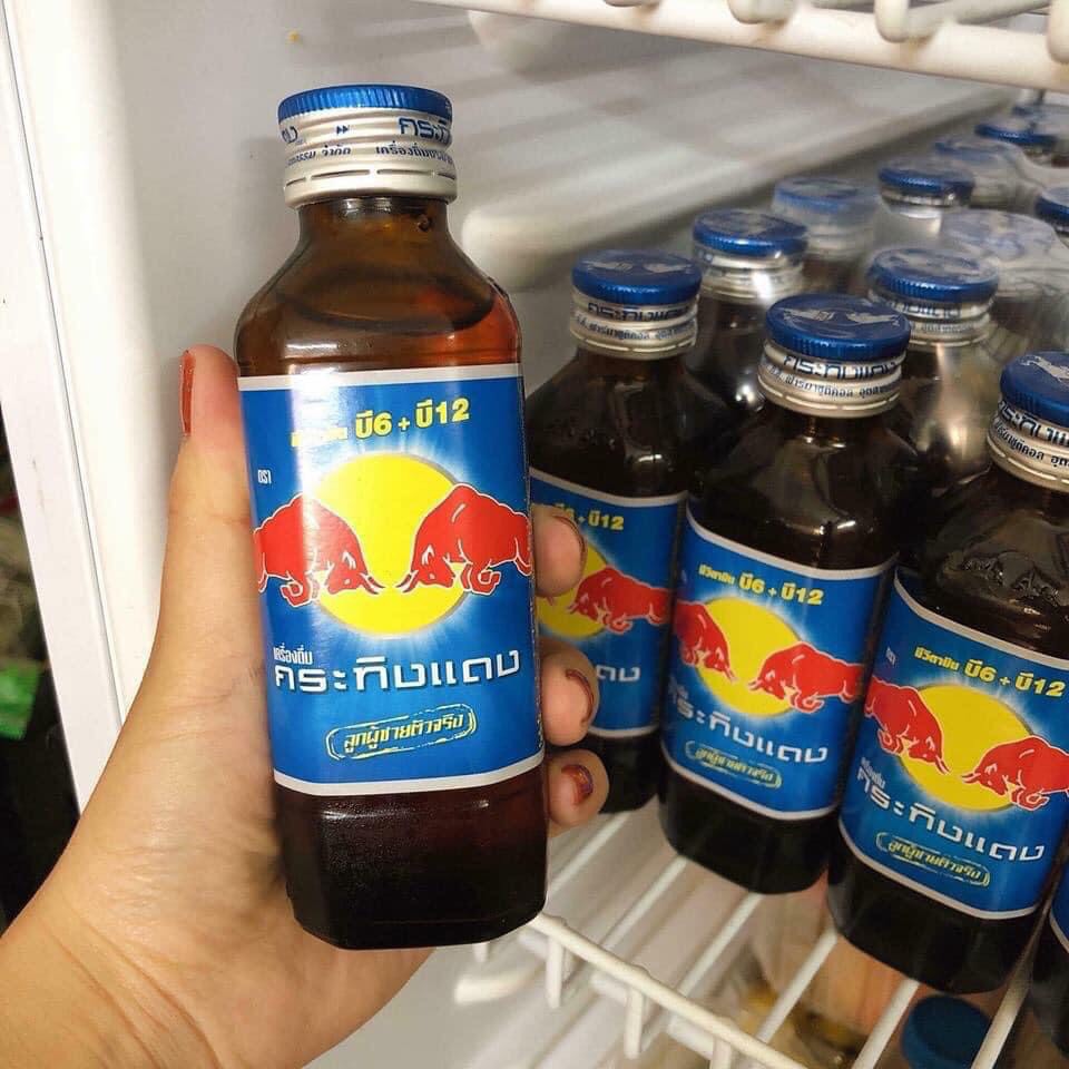 Lốc 10 Chai Nước Tăng Lực Red Bull (Bò Cụng, Bò Húc) Thái Lan chai thủy tinh
