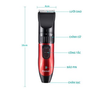 Tông đơ cắt tóc trẻ em Kemei KM 730