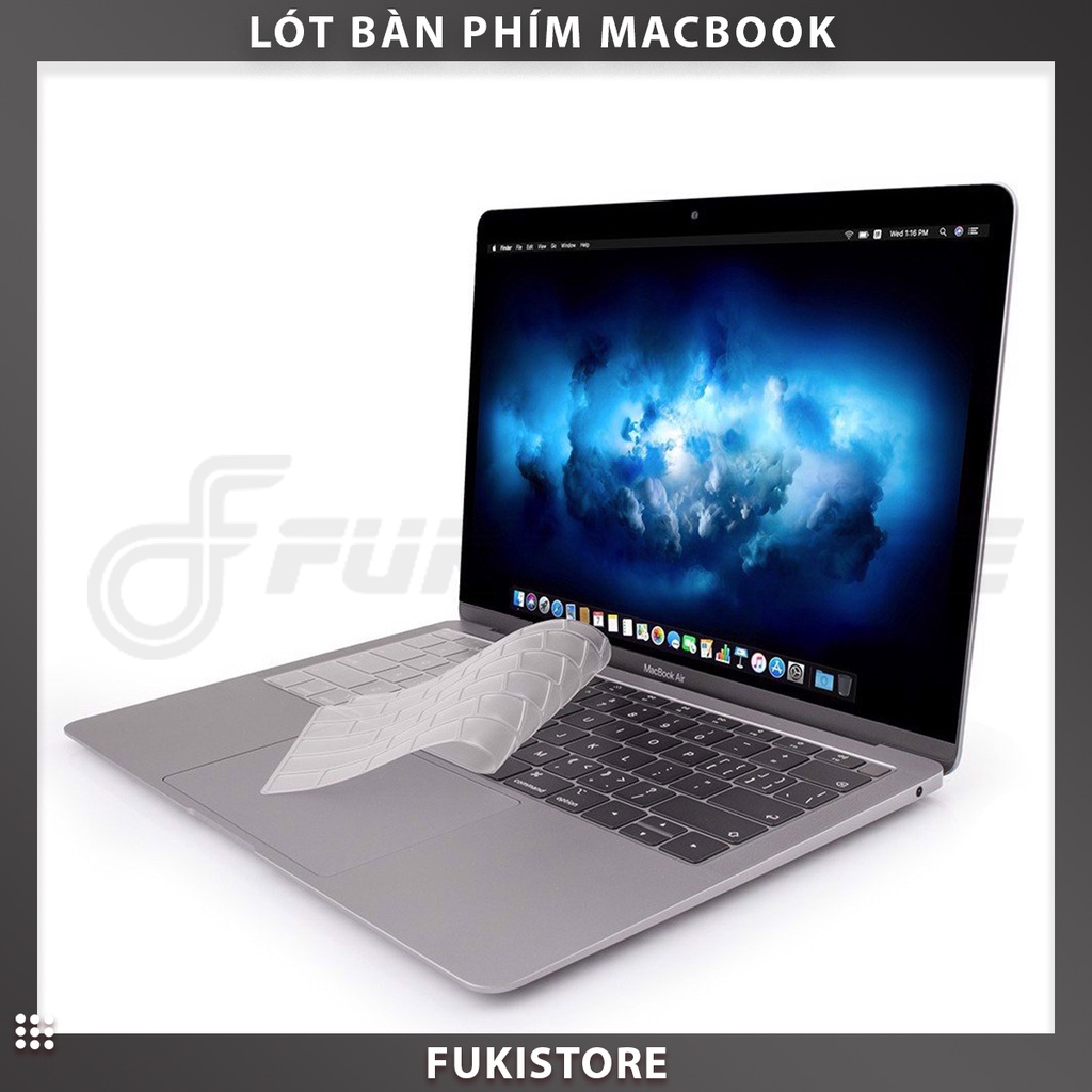 Lót Phím Trong TPU Bảo Vệ Bàn Phím Macbook Chống Bụi Bẩn, Chống Nước, Không Che Đèn Bàn Phím