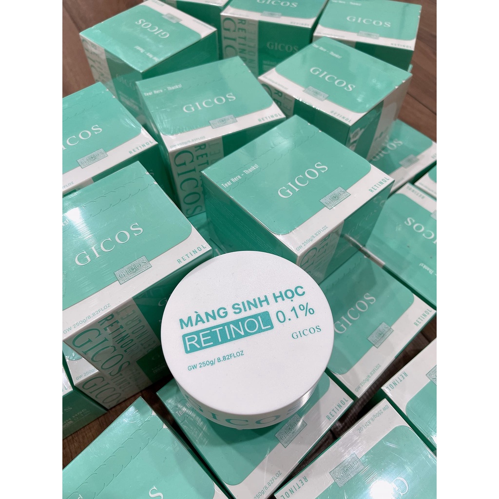 Kem Body Gicos Retinol 0.1% Sáng Da Mịn Màng Ngăn Ngừa Lão Hoá - Hộp 250g