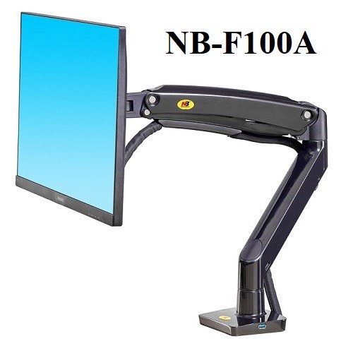 Giá treo màn hình máy tính NB F100A 22 - 35 inch Chính Hãng Model Mới 2021