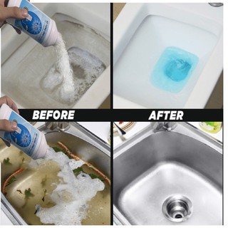 Bột thông tắc cống (chai lớn250g) hữu cơ CỰC NHANH TVS,thông tắc bồn cầu,thông cống,thông tắc lavabo,bồn rửa bát.