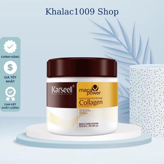 Kem ủ tóc Karseell Collagen macca power phục hồi hư tổn 500ml