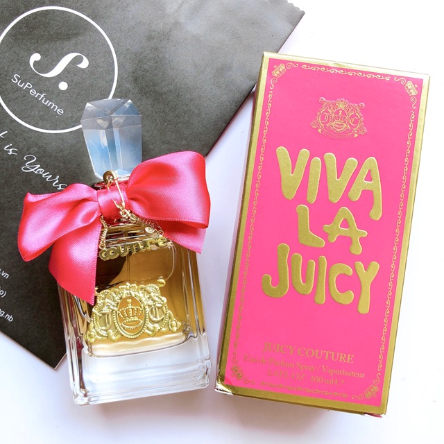 🐷 Nước hoa Juicy Couture Viva La Juicy 10ml EDP Spray / Chuản authentic (5ml/10ml/20ml) #heobu