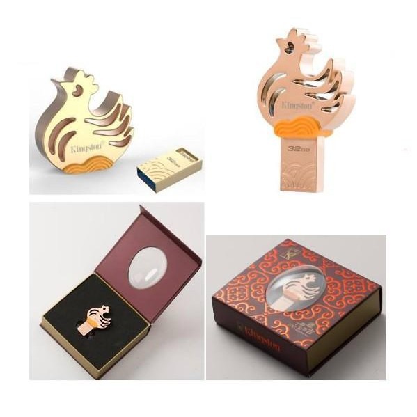 USB 3.1 32GB DTCNY17 Kingston Data Traveler biểu tượng con Gà Vàng | BigBuy360 - bigbuy360.vn