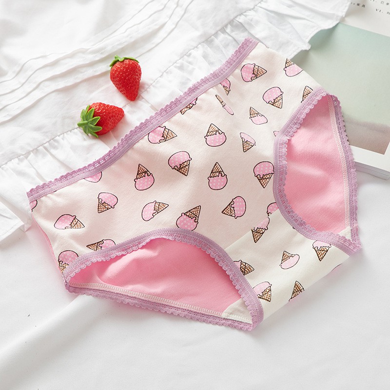 [ SIZE 38 đến 48KG] Quần Chip Cotton Dễ Thương Cute - Cotton Co Dãn Thoải Mái - Dễ Dàng Giặt - Không Phai Màu - Không Xù