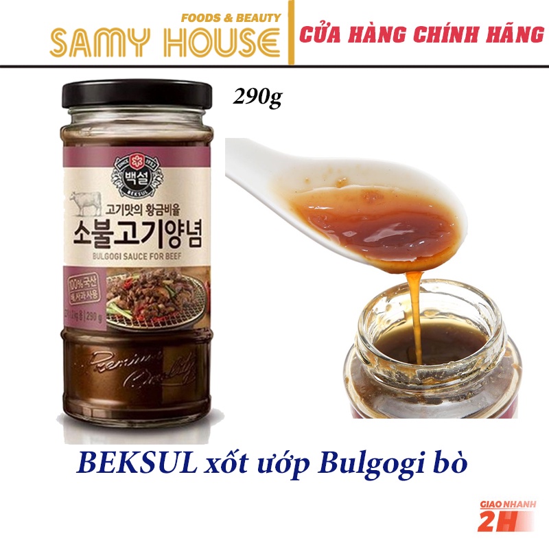 BEKSUL xốt ướp Bulgogi bò 290g