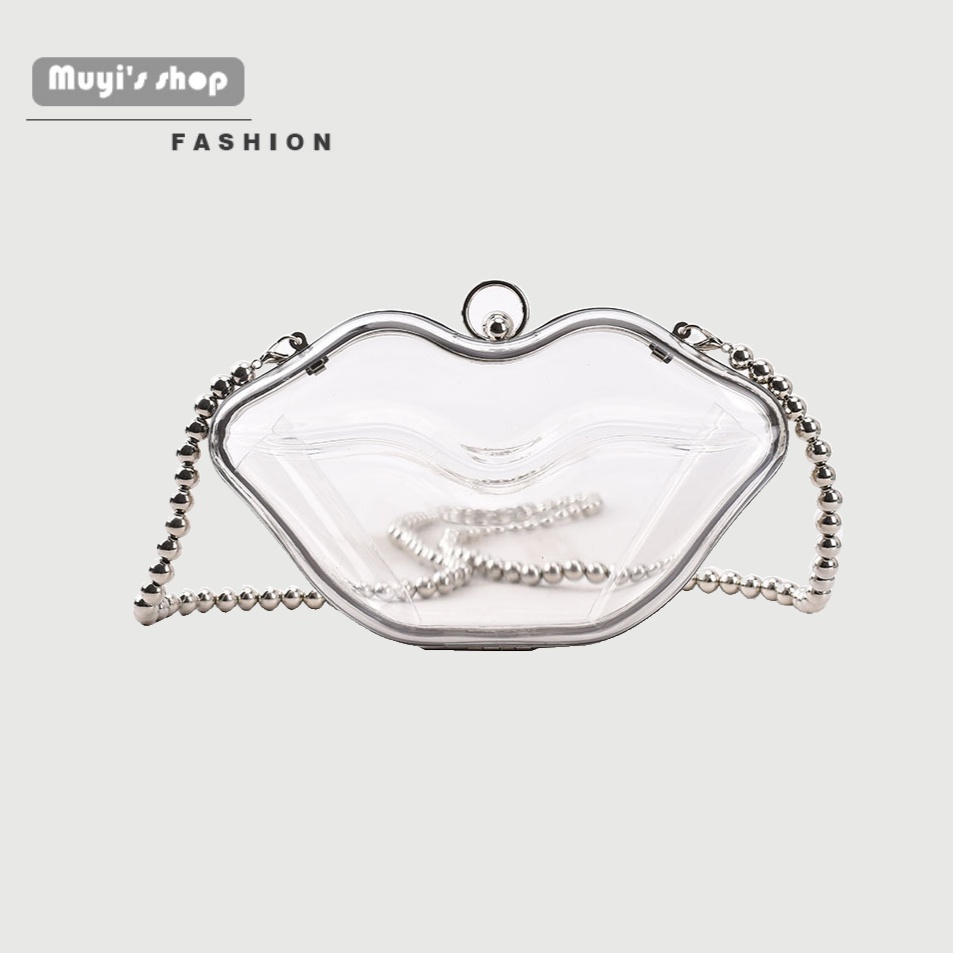 Túi Đeo Chéo Trong Suốt Phong Cách Hàn Quốc Thời Trang