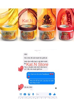 𝐔̉ 𝐓𝐨́𝐜 𝐓𝐫𝐚́𝐢 𝐂𝐚̂𝐲 𝐆𝐚𝐫𝐧𝐢𝐞𝐫 𝐅𝐫𝐮𝐭𝐢𝐜𝐬 𝐇𝐚𝐢𝐫 𝐅𝐨𝐨𝐝 𝟑𝟗𝟎𝐦𝐥 ( 𝐇𝐚̀𝐧𝐠 𝐂𝐨́ 𝐁𝐢𝐥𝐥 )