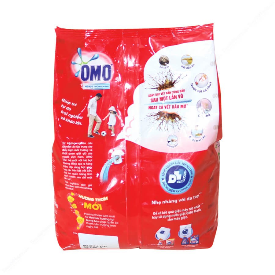 BỘT GIẶT OMO GÓI 1,2KG