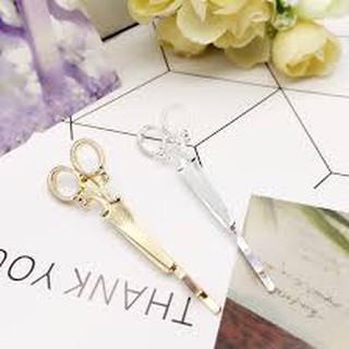 Kẹp Tóc Hàn Quốc Hình Kéo