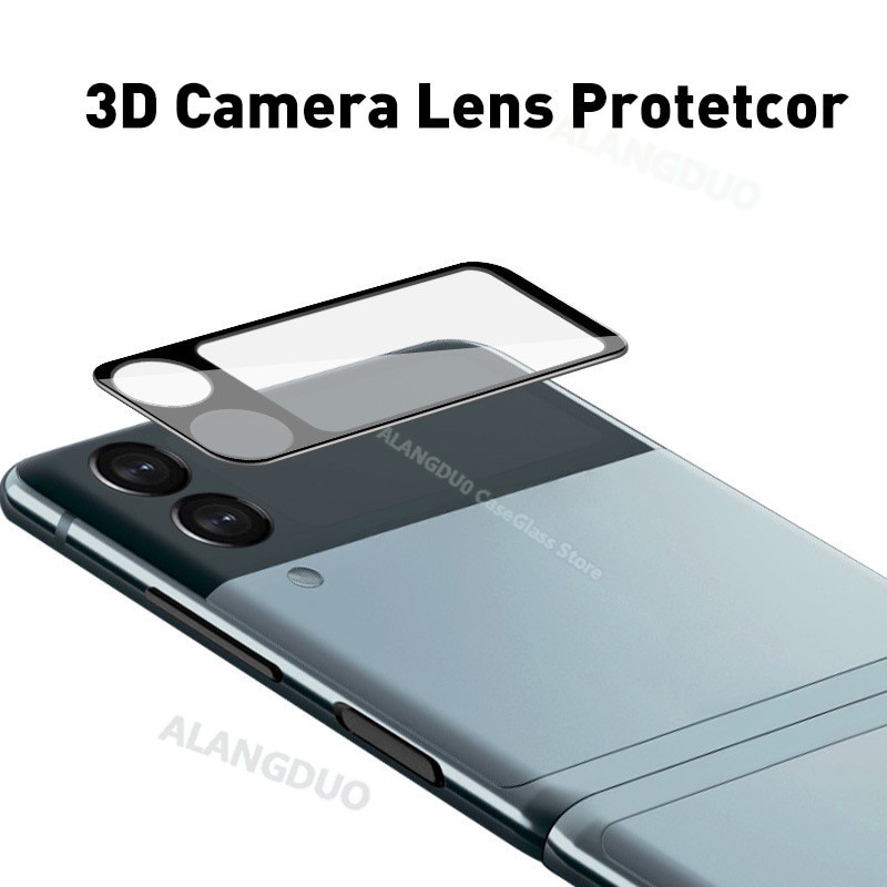 Kính bảo vệ camera sau 3D tiện dụng cho Samsung Galaxy Z Flip 3 Z Flip3 5G