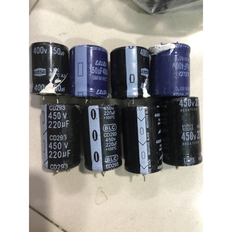 Tụ lọc nguồn 450v -150-220uf