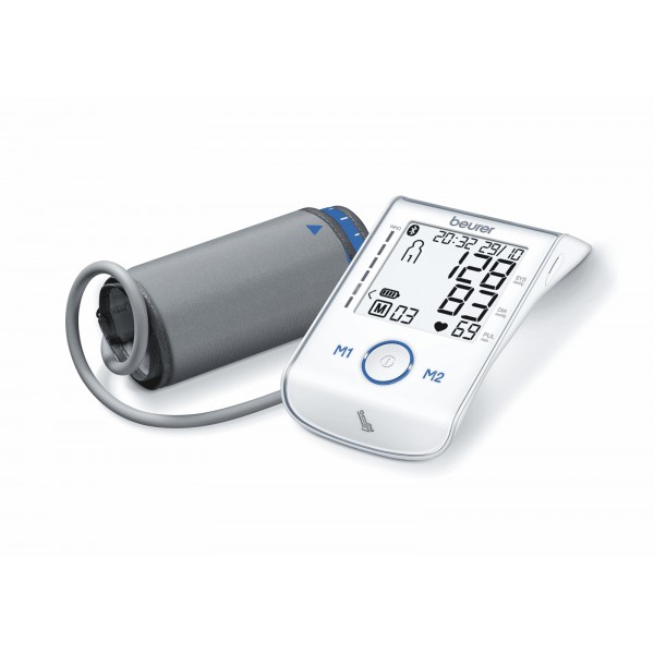 Máy đo huyết áp công nghệ bluetooth pin khô Beurer BM85-Hàng chính hãng,bảo hành 36 tháng