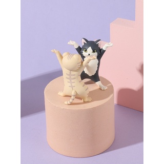 Bộ mô hình mèo đỡ bút Gacha