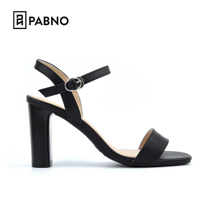 Giày Sandal Nữ Pabno Cao Gót Nữ Quai Ngang Siêu Êm Chân PN443