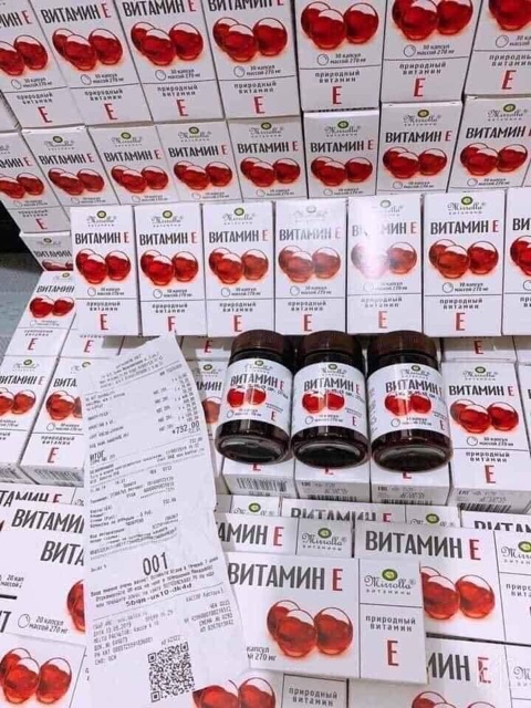 [Chính hãng] Vitamin E đỏ của Nga 270mr Mirrolla