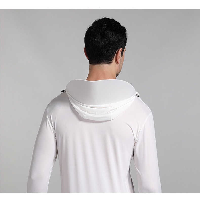 Áo Khoác Chống Nắng Bằng Lụa Lạnh Mỏng Nhẹ Thoáng Khí Chống Tia UV Chống Muỗi Chống Nắng Thời Trang Mùa Hè Cho Nam Và Nữ