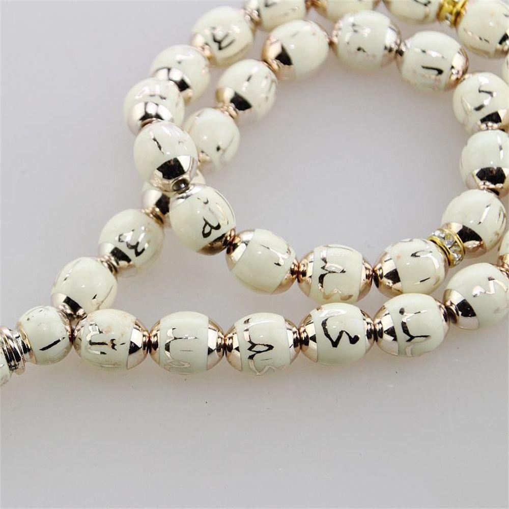 Vòng Tay Chuỗi Hạt Đá Rosary Hồi Giáo