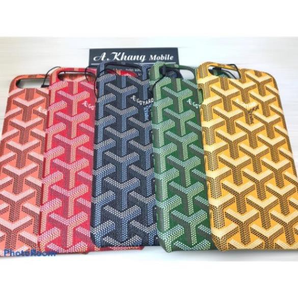 [ Kho sẳn-HCM]  Ốp da Goyard siêu đẹp cho iphone 7+/8+(ảnh thật)