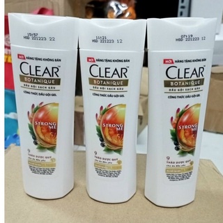Dầu gội clear thảo dược 70g