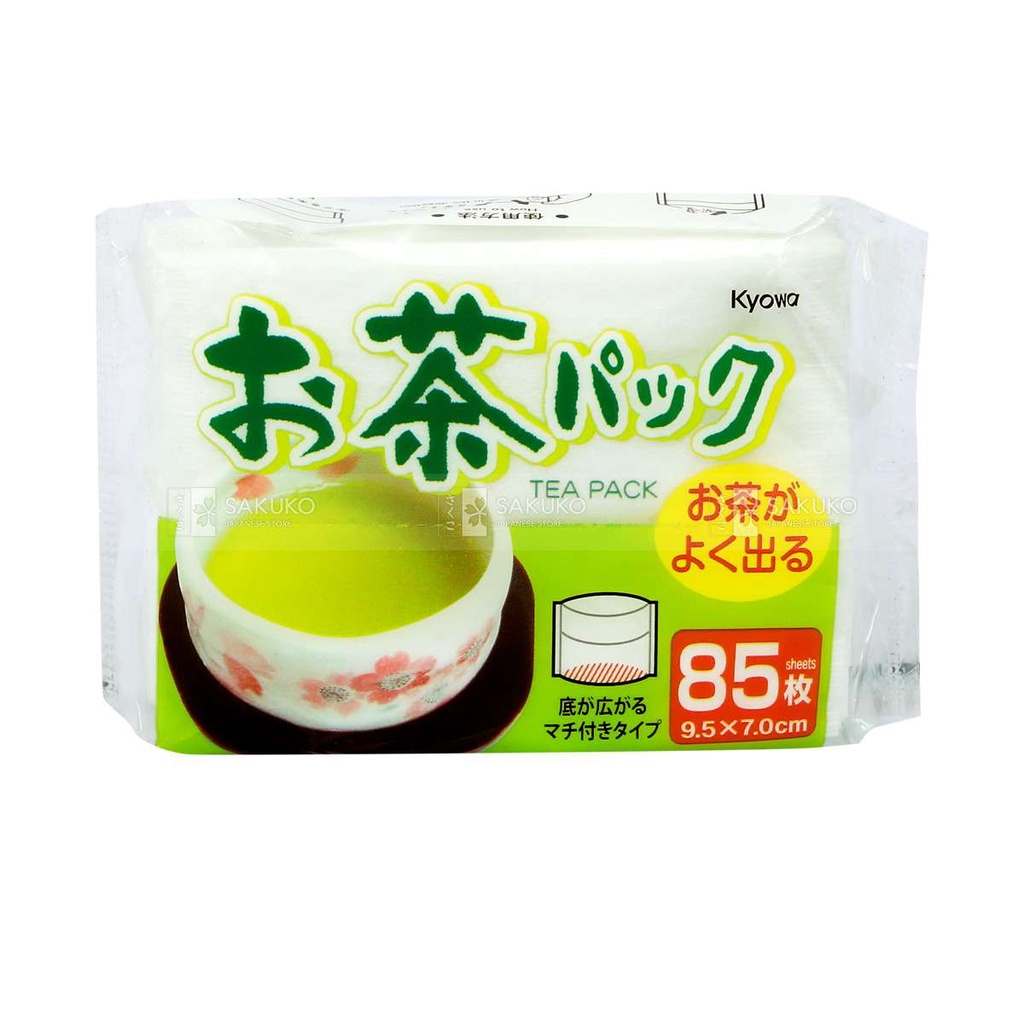 Túi lọc trà Kyowa 85 tờ - chuyên sỉ hàng nội địa Nhật