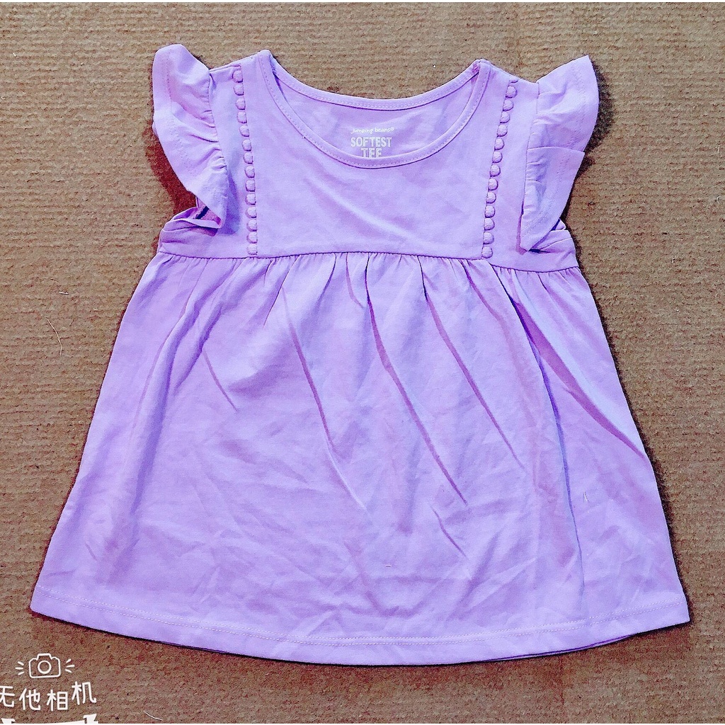 Áo thun cánh tiên, size 2-5T,,Hãng Softest Tee, xuất dư xịn