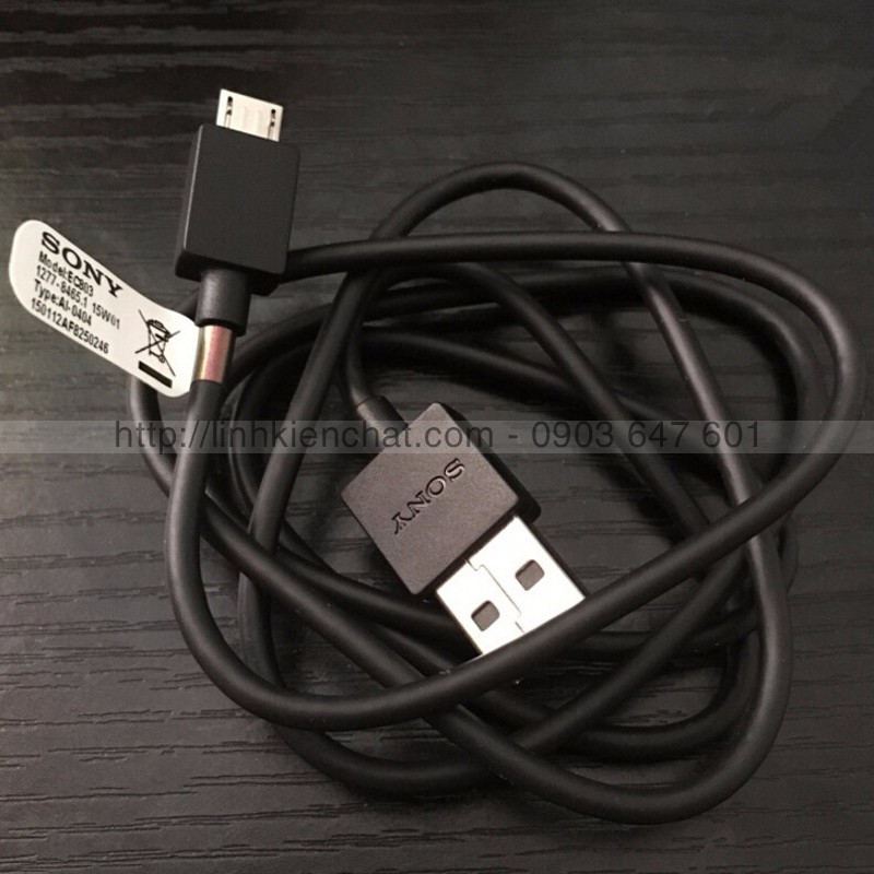 Cáp Sạc Sony microUSB EC803 Zin - Hàng nhập Khẩu