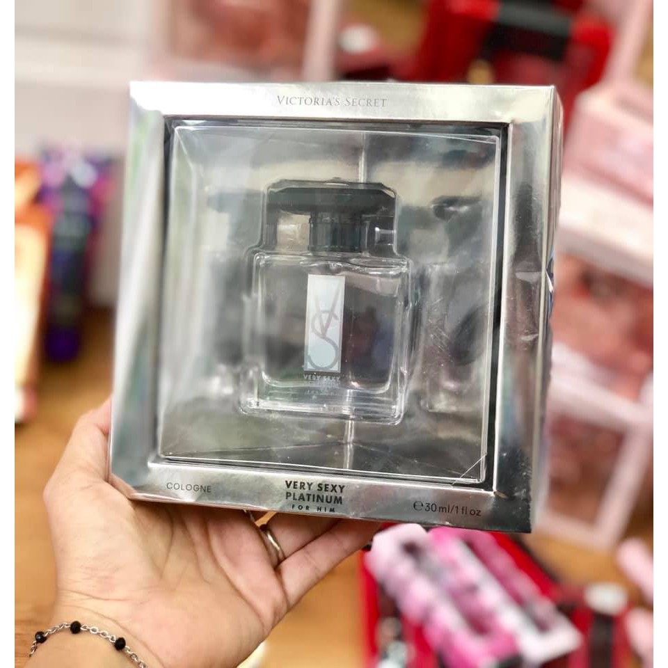 CHÍNH HÃNG Nước hoa nam Victoria's Secret Very Sexy Platinum for him Limited Edition 2018 - hàng nhập Mỹ