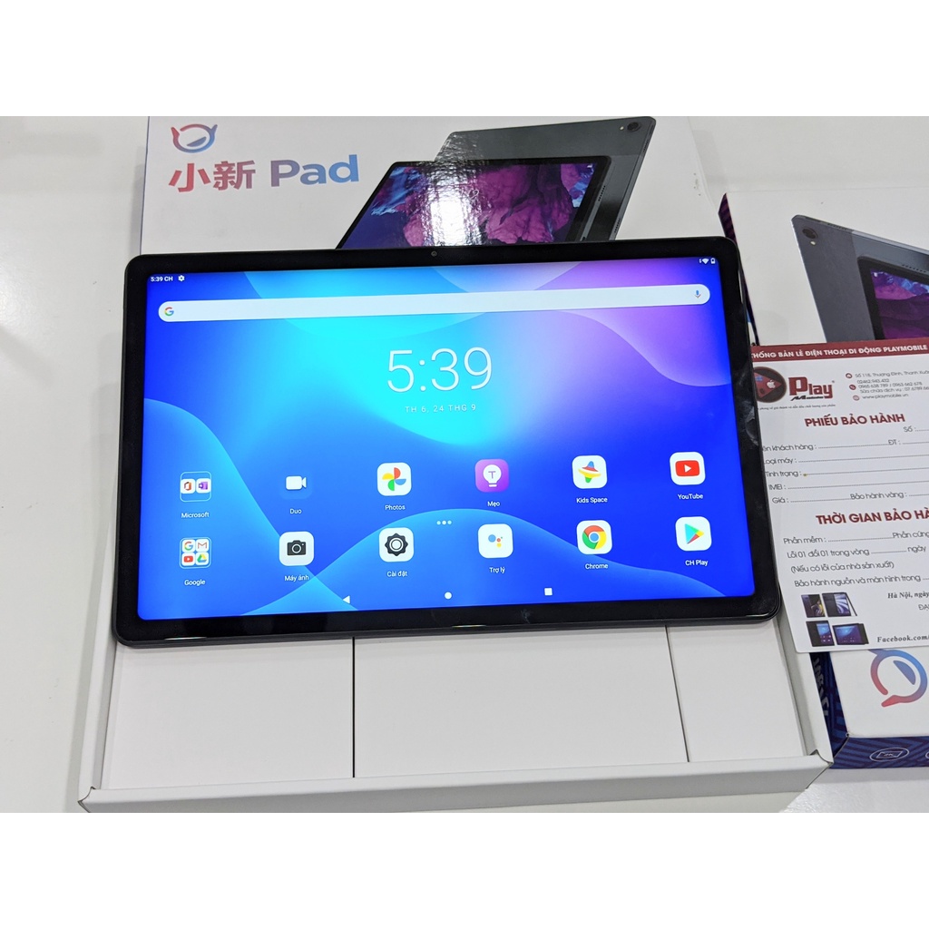 Máy tính bảng Lenovo Xiaoxin Pad P11 2021 Mới 100% Fullbox | Ram 6/128GB | Full dịch vụ Google + CHplay