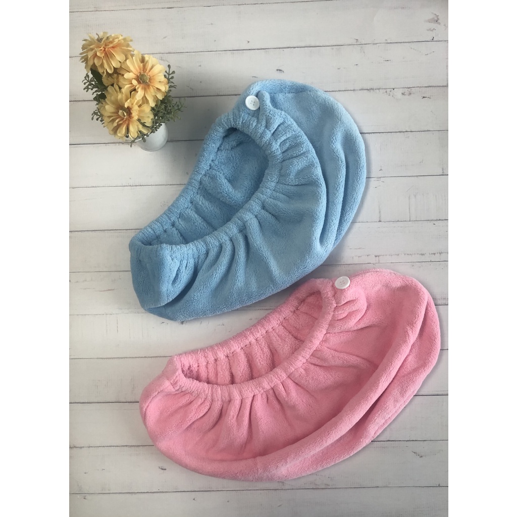 Khăn ủ tóc Cap Towel Free Size Microfiber