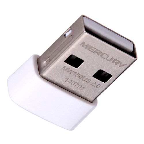 USB Thu Wifi Cho Pc, Laptop, Bộ Thu Sóng Wifi Mini Nhỏ Gọn Mecury MV150US - Chính Hãng Bảo Hành 6 Tháng Đổi Mới