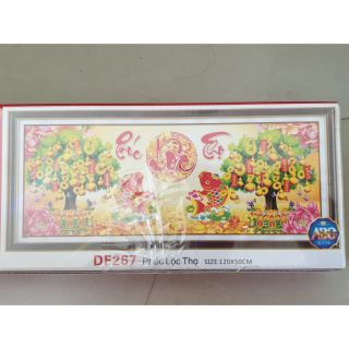 Tranh đá Phúc Lộc Thọ DF267