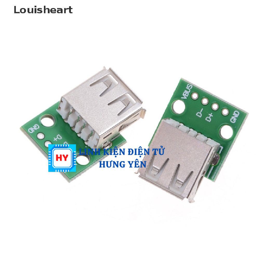 Bảng Mạch Chuyển Đổi Usb Sang Dip 4 Pin Cho Bảng Mạch Pcb 2.54mm Mạch USB Cái Đực