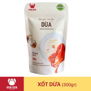 Xốt vua cua - xốt dừa