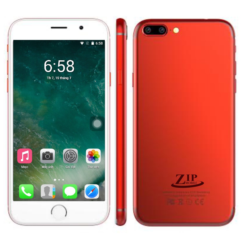 Điện thoại Smartphone Zip8 Tặng kèm pin sạc dự phòng + ốp dẻo | WebRaoVat - webraovat.net.vn