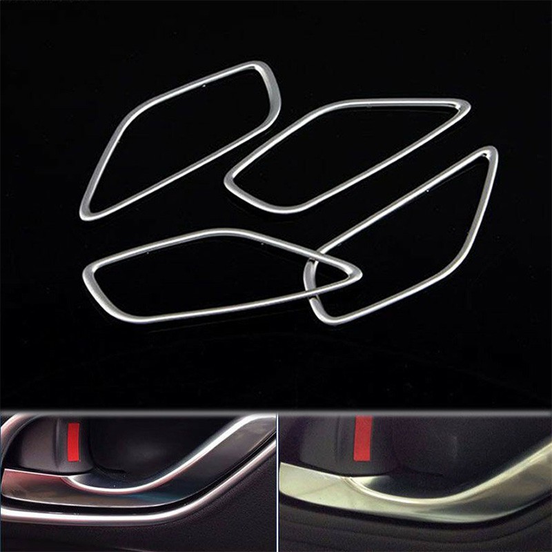 for Mazda CX-5 CX5 KE 2012-2016 Chrome Interior Door Handle Trim