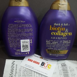Gội xả Biotin collagen ( bill xách Đức)