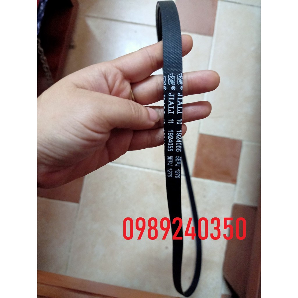 Dây curoa máy giặt Samsung 1270 5EPJ (5 rãnh màu đen)
