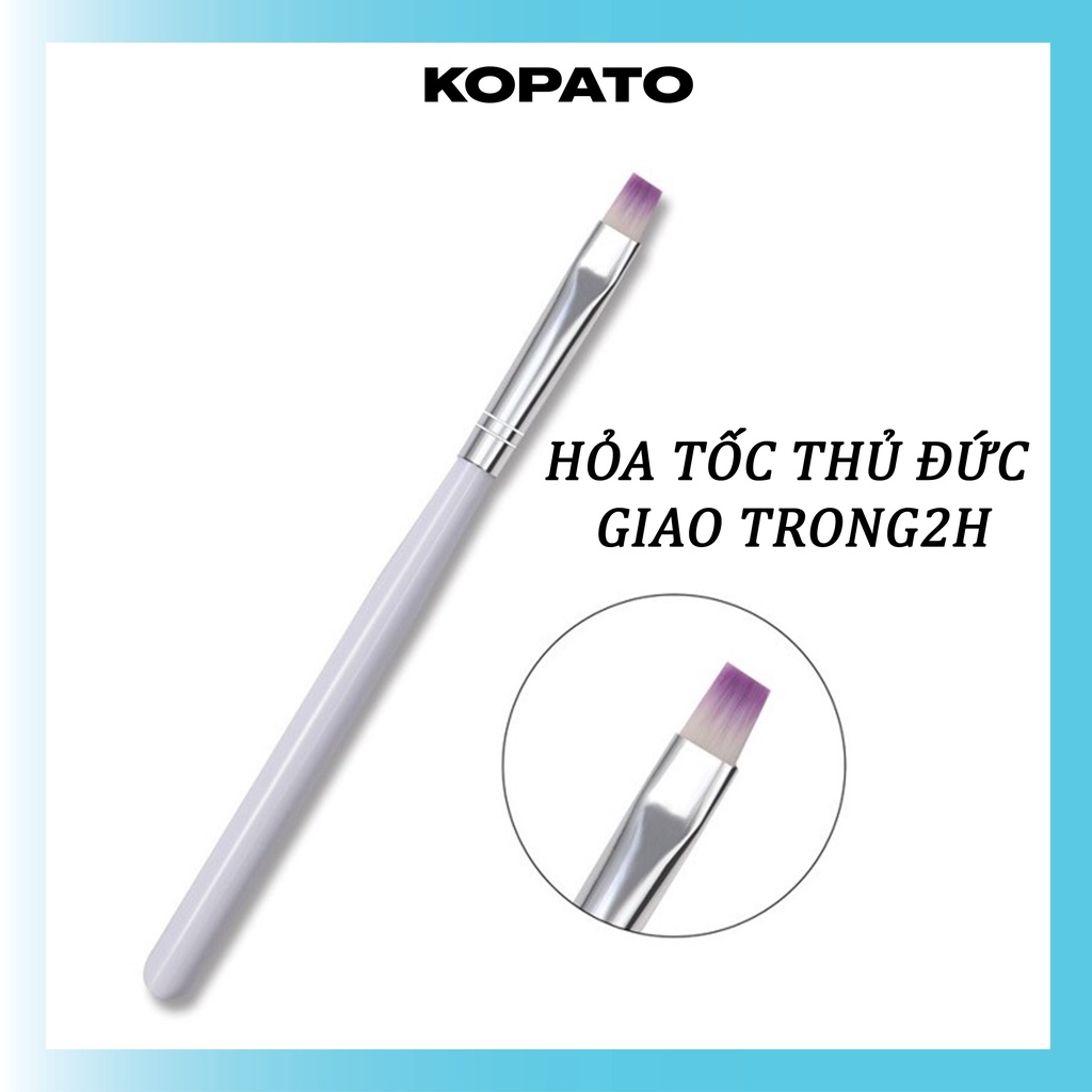 Cọ đắp gel móng đầu vuông