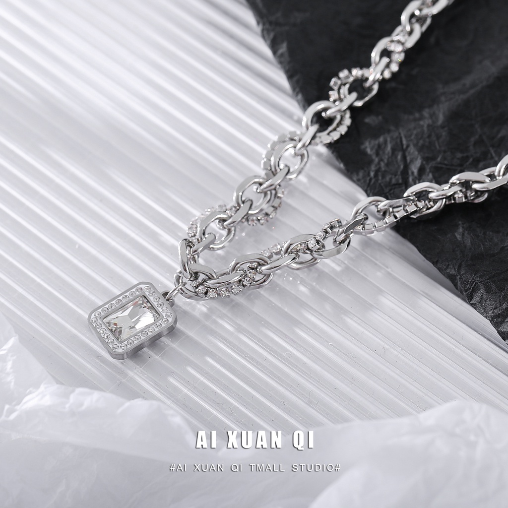 Vòng cổ Thép Titan Cao Cấp Phong Cách Đường Phố